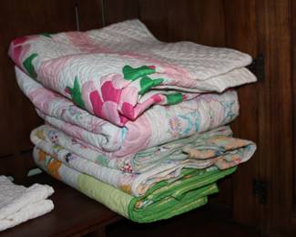 Sample of many Quilts