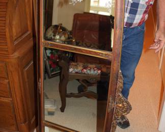 Turn of the Century Mirror from Chicago Theather 