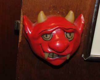 Devil on the doorknob