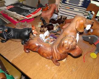 Dachshunds, some magazines