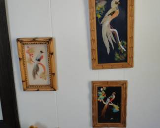 Mexican Feather Art Birds