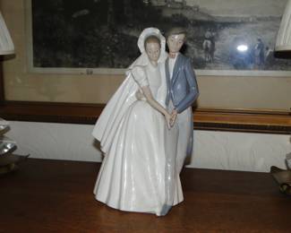 Lladro Bride and Groom