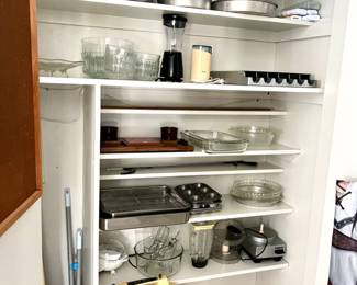 Baking, mixing and blending  kitchen  items