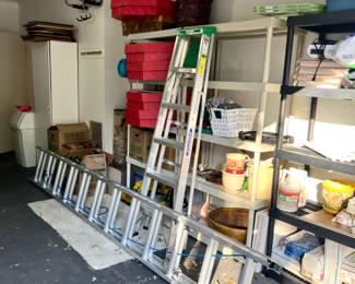 Aluminum Extension ladder, and Aluminum Step Ladder