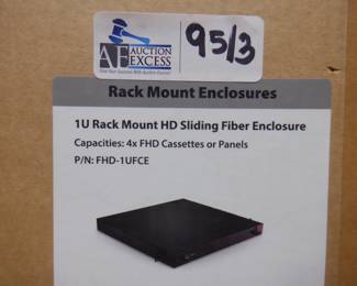 LOT OF 3 ELECTRONICS INCLUDING FIBER TRAYS NOS