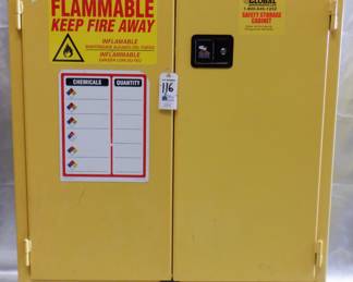 GLOBAL SAFETY STORAGE CABINET (44X44X19)