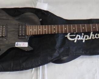 EPIPHONE LES PAUL SPECIAL GUITAR. WITH SOFT CASE