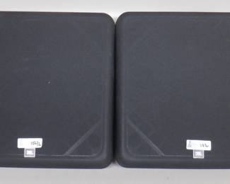 LOT OF 2 JBL THEATER SURROUND SPEAKERS (18X18X13)