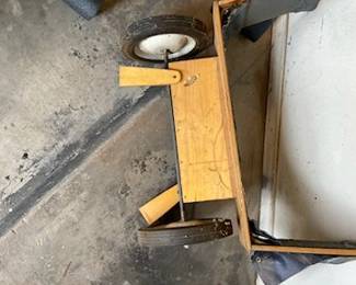 Canvas canoe wheel cart