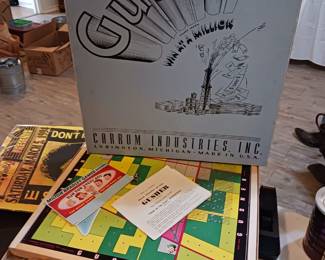 Gusher game. 1940s very rare