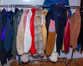 Various fashion designer jackets