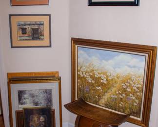 Assortment of fine artwork