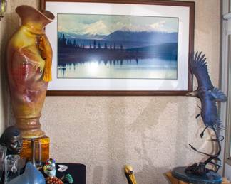 Beautiful artwork and sculptures 