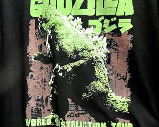 Godzilla t-shirts on demand.