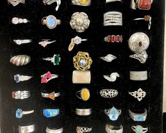 Sterling and awesome.  Large and small.  