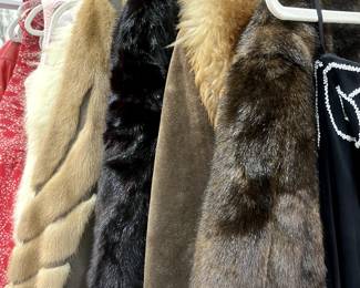 I sold 3 furs last week and got 4 new ones this week.  Vintage and beautiful.  Mob wife look is in.