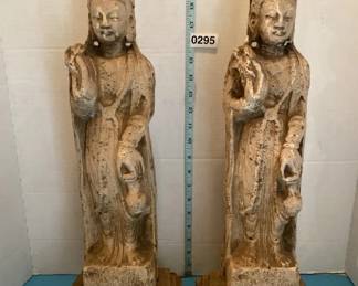 Asian statuettes