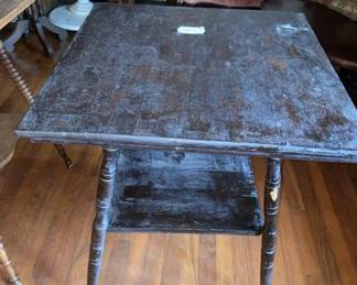 antique lamp table