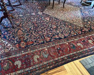 39. Antique Sultanabad Carpet in Ferahan Style (19' x 11'6")