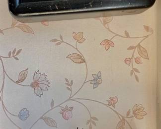 183. Set of 4 Framed Equestrian Hand Painted Tiles (6" x 6")