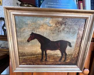 181. Painting of Horse (17" x 13")