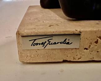 163. Sculpture of Horse by Torres Guardia (8" x 4" x 6")