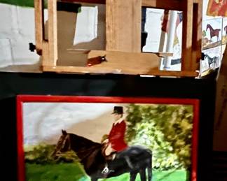 255. Vintage Wood Easel 