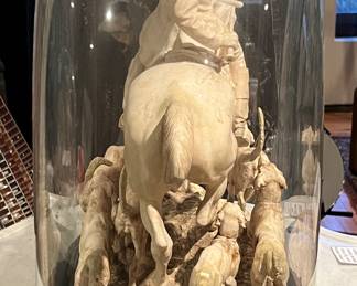 264. Maquette by artist JW Good. it is one of a find because this piece was never made into a bronze. Purchased 20 years ago at Manhattan Antique Center