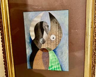 161. Signed Multi Media Art by Zayon