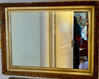 152. Antique Gilt Framed Mirror (42" x 32")