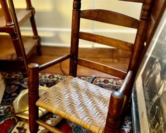 235. Antique Childs Rocker (15" x 22" x 29")