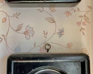 183. Set of 4 Framed Equestrian Hand Painted Tiles (6" x 6")