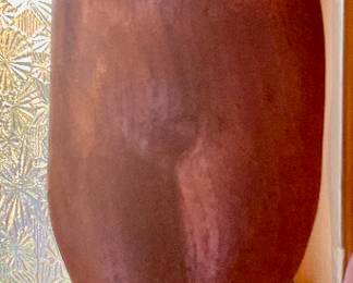 97. Carved Wood Sculpture of Nude Woman (16")