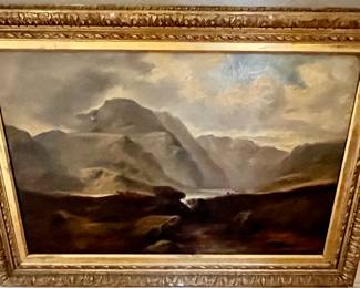 153. Mountian Scene Painting (29" x 21")