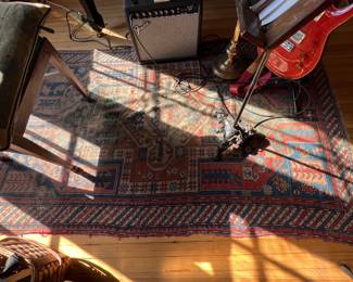 54. Antique Caucasian Kasim Usag Karabagh Carpet (4'6" x 7')