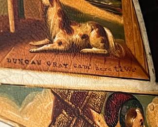 46. Antique Grandfather Clock, Duncan Gray (19" x 9" x 90")