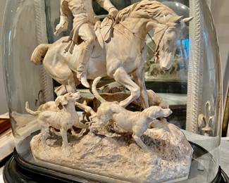 264. Maquette by artist JW Good. it is one of a find because this piece was never made into a bronze. Purchased 20 years ago at Manhattan Antique Center