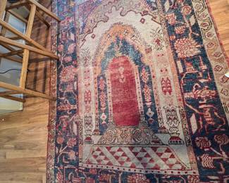 141. Turkish Prayer Rug (4'4" x 6'1")