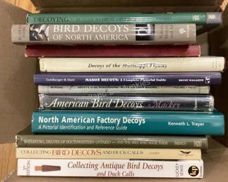 Variety of Duck Decoy Books