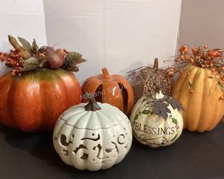 Pumpkin decor