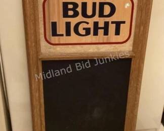 Bud Light Chalkboard