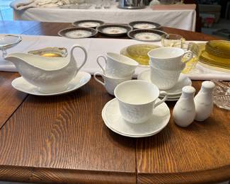 Wedgwood "Strawberry & Vine" pieces