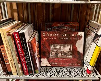 Great selection of signed Fort Worth cookbooks including Grady Spears and John Bonnell.