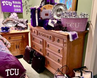 Large furniture, TCU tail gating fun.