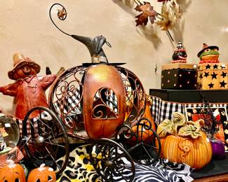 Boutique Halloween decor.  Super fun!