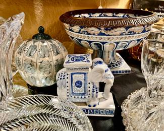 Blue and white is always popular!