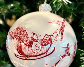 Juliska Christmas ornament.