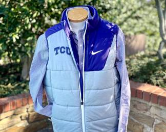 Lots of TCU men's clothing.