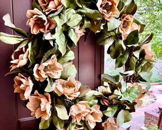 Large magnolia wreath