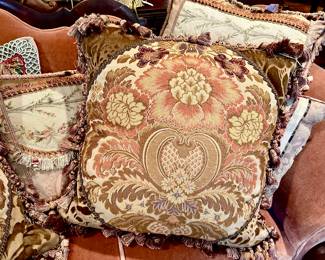 Upscale pillows.